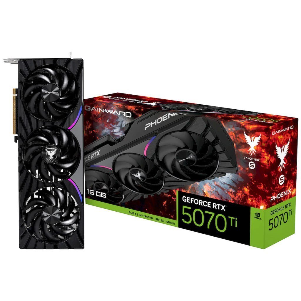 Placa de Vídeo Gainward GeForce RTX 5070 Ti Phoenix-S GS 🛒