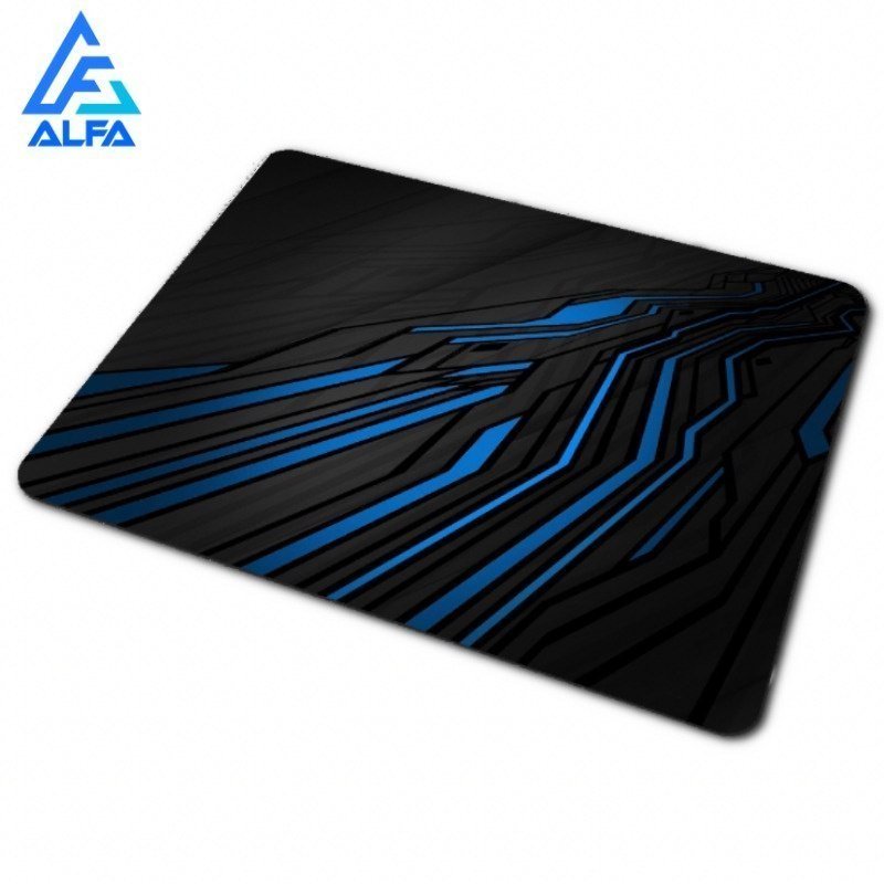 Mouse Pad Pequeno Preto Escritório Jogo Gamer Personalizado Estampado 🛒