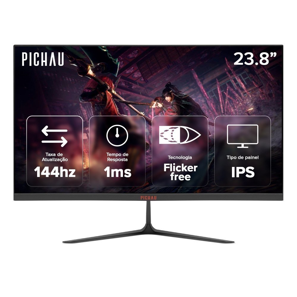 Monitor Gamer Pichau Athen V3 Neo 23.8" IPS FHD 144Hz 🛒
