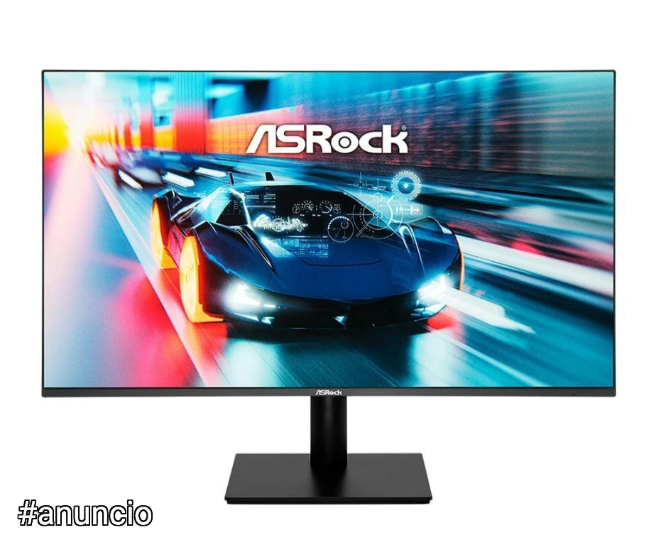 Monitor Gamer ASRock Challenger 24.5", FHD, 144Hz, 1ms, IPS, FreeSync, HDMI e VGA, Preto - CL25FFB 🛒