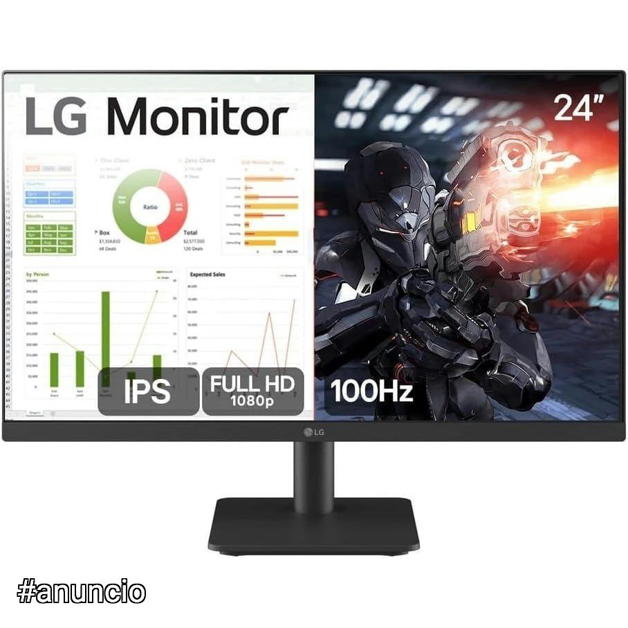 Monitor PC Gamer LG 24MS500 24” IPS 100Hz Full HD HDMI 2x 🛒