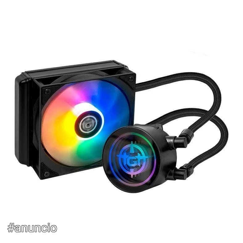 Water Cooler TGT Spartel V3, Rainbow, 120mm, Preto, TGT-SPLV120-BK01