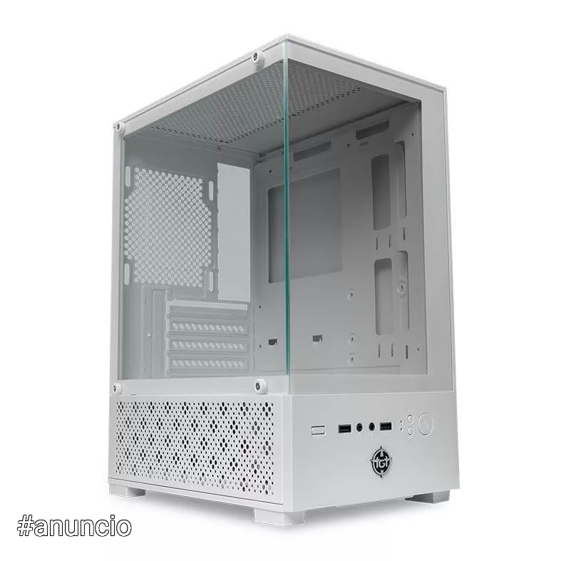 Gabinete Gamer TGT Legion, Mini-Tower, Lateral de Vidro, Branco, TGT-LGN-WH 🛒