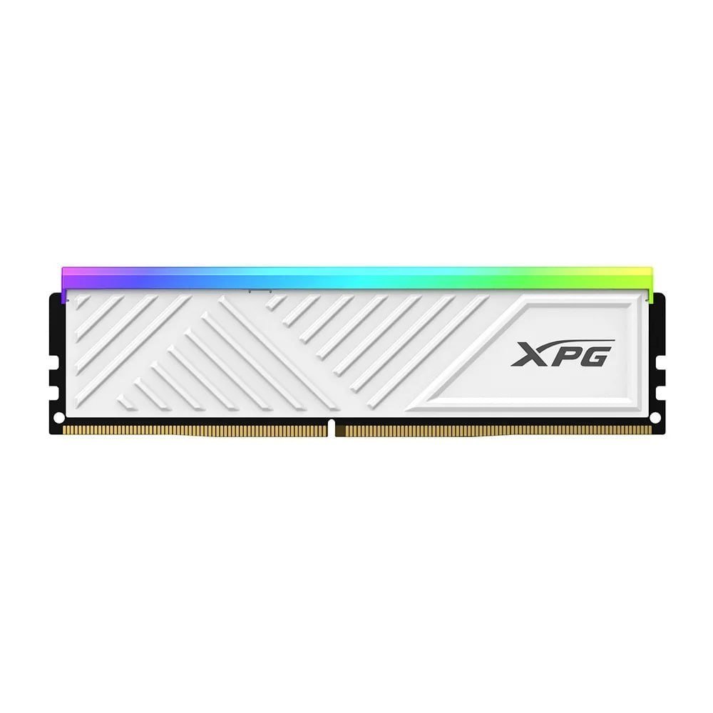 Memória RAM XPG Spectrix D35G, RGB, 16GB, 3200MHz, DDR4, CL16, Branco 🛒