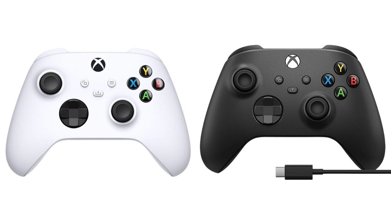 Controle Sem Fio Xbox Series QAS-00007 Robot (Preto ou Branco) 🎮