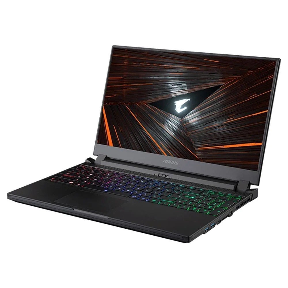 Notebook Gamer Gigabyte AORUS 5 Intel Core i7-12700H, 16GB RAM, RTX 3060, SSD 1TB, 15.6" FHD, Windows 11 Home, Preto - KE4-72BR314SH 🛒