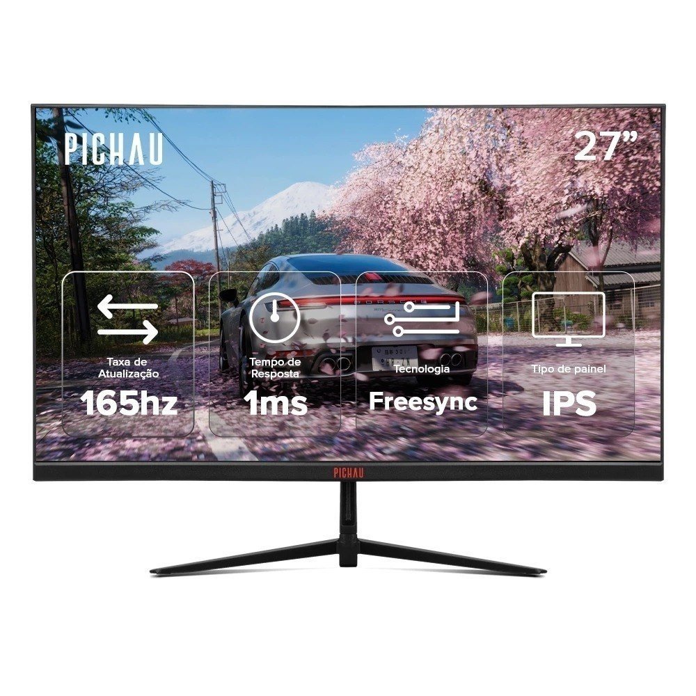 Monitor Gamer Pichau Athen V3S 27" Quad HD 165Hz 1ms IPS 🛒