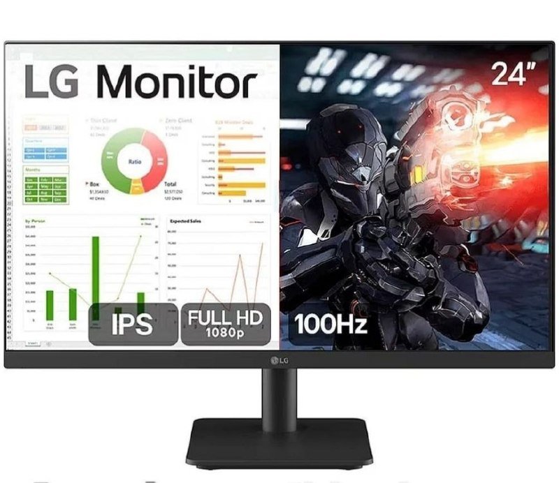 Monitor LG Gamer 24" 100Hz 5ms Full HD 🛒