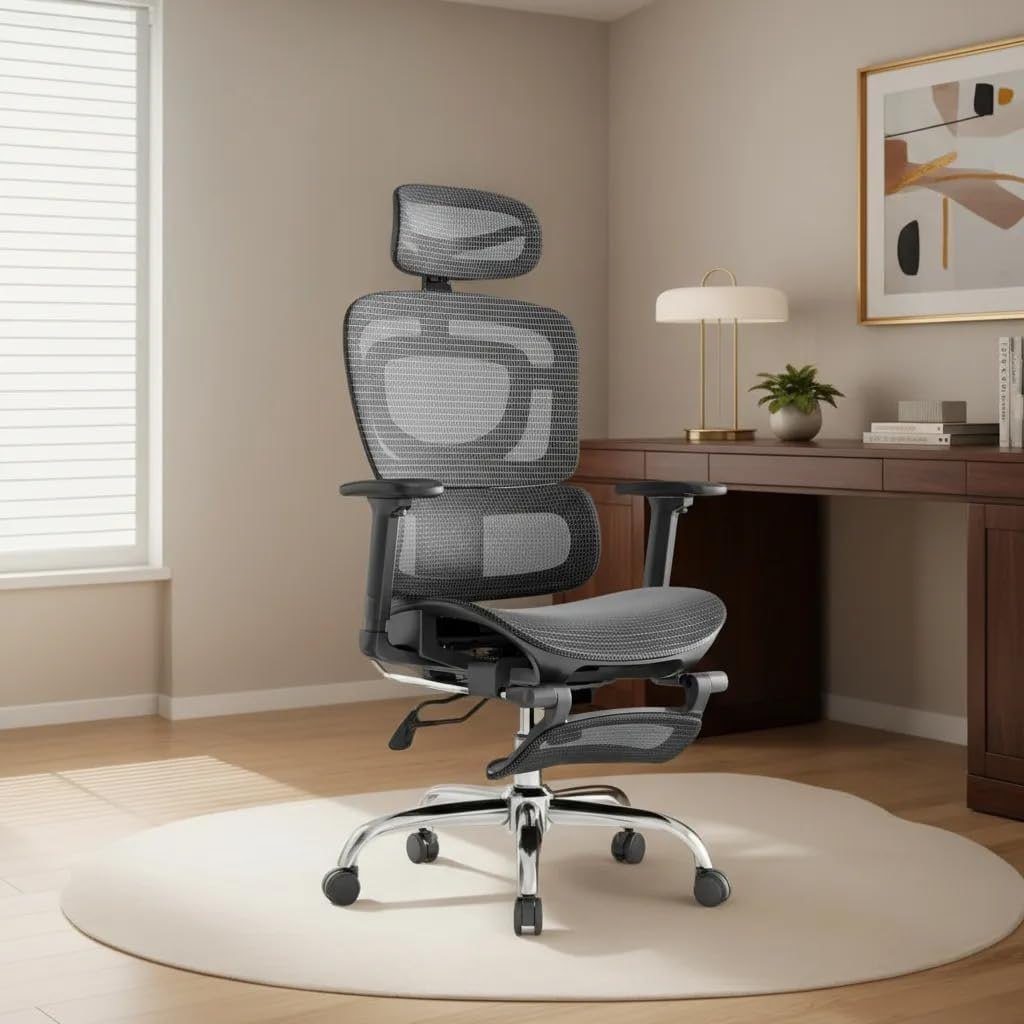 Cadeira De Escritório Ergonômica Mônaco Bt07 Luvinco 🛒