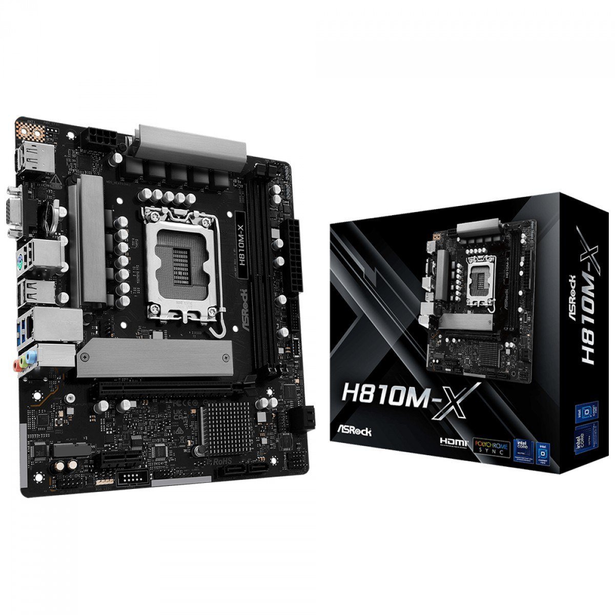 Placa Mãe ASRock H810M-X 🛒