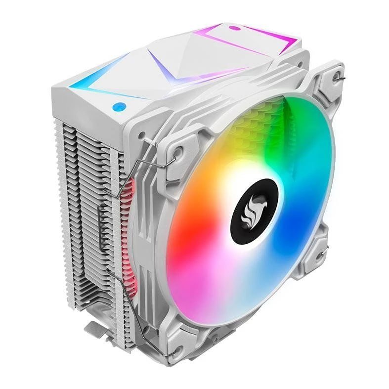 Cooler Para Processador Pichau Falcon, ARGB, 120mm, Branco 🛒
