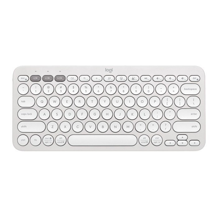 Teclado sem fio Logitech Pebble Keys 2 K380s 🛒
