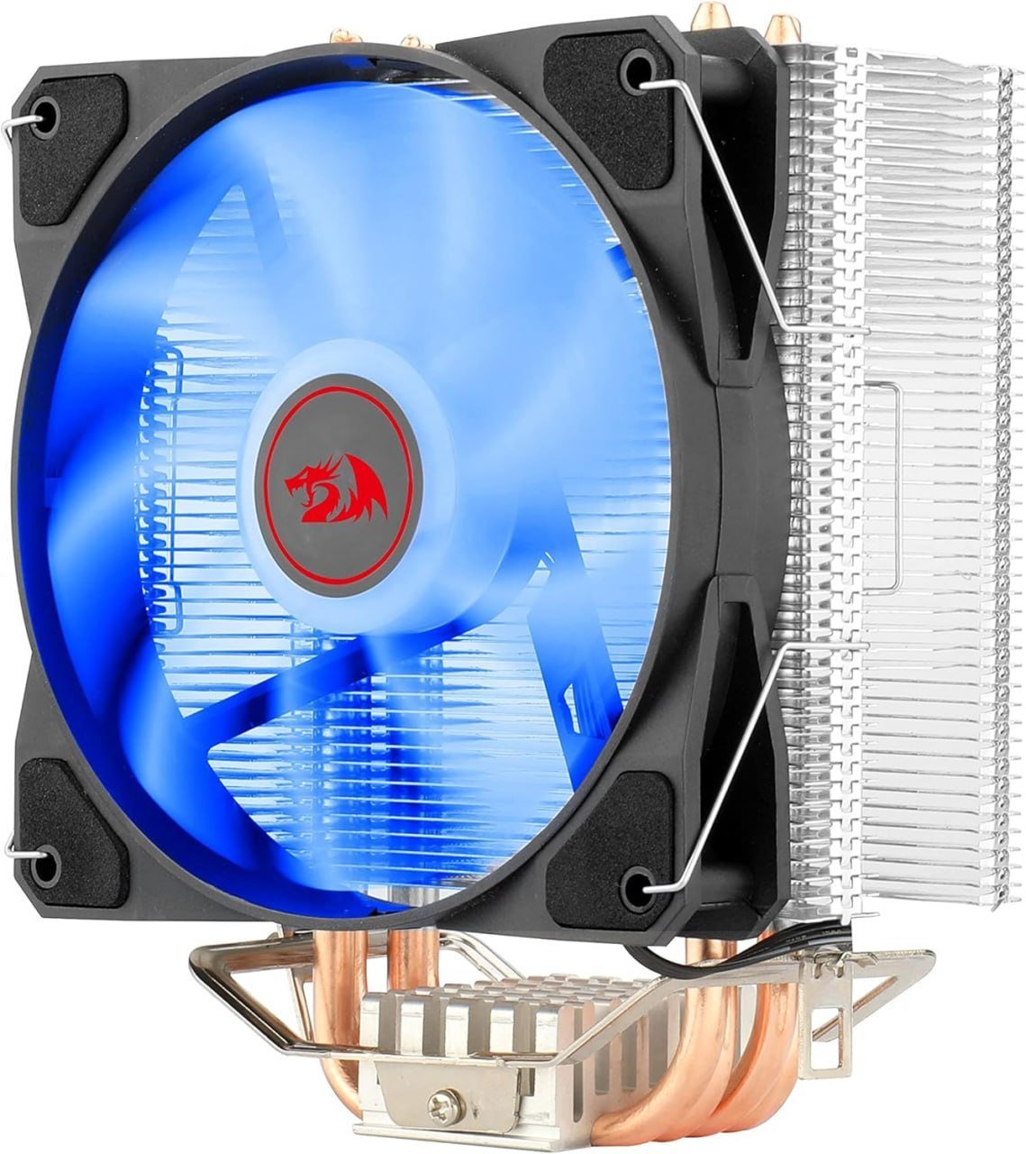 Aircooler Redragon Tyr Preto com LED Azul Fan de 120mm CC-9104B 🛒