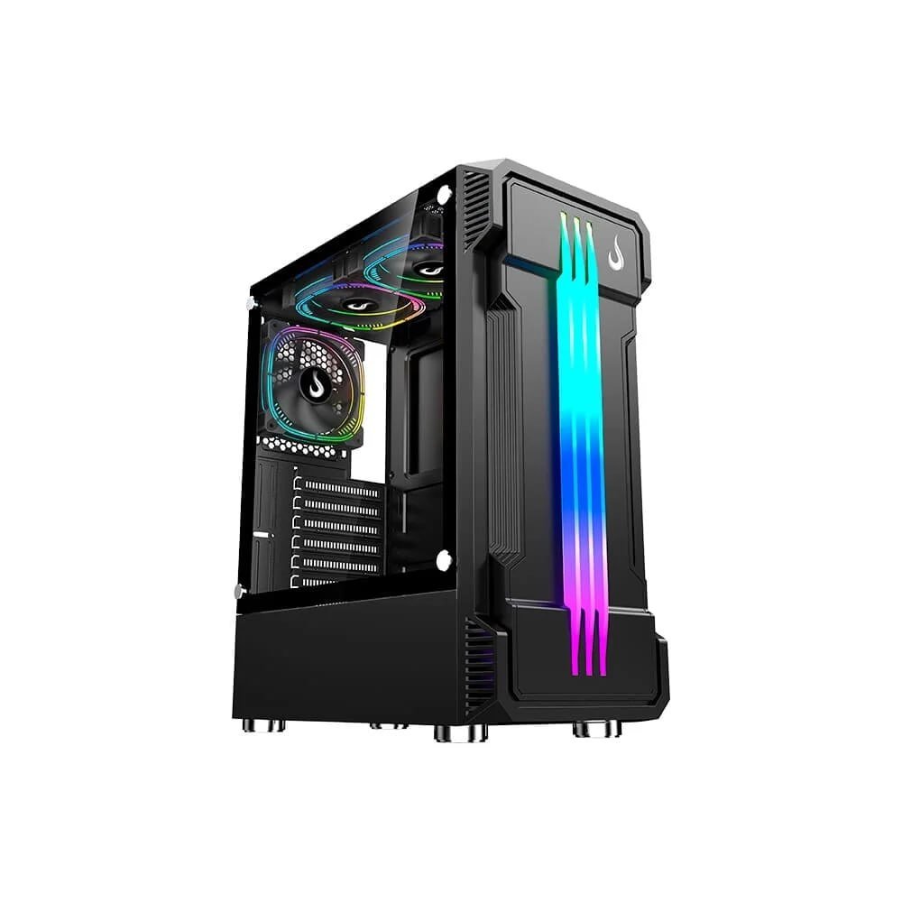 Gabinete Gamer Rise Mode Zeus Glass 01 🛒