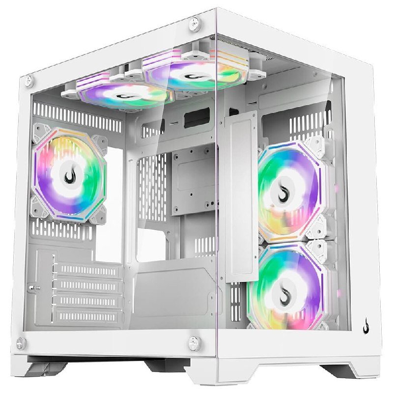Gabinete Gamer Rise Mode Galaxy Glass M Mini M ATX 🛒