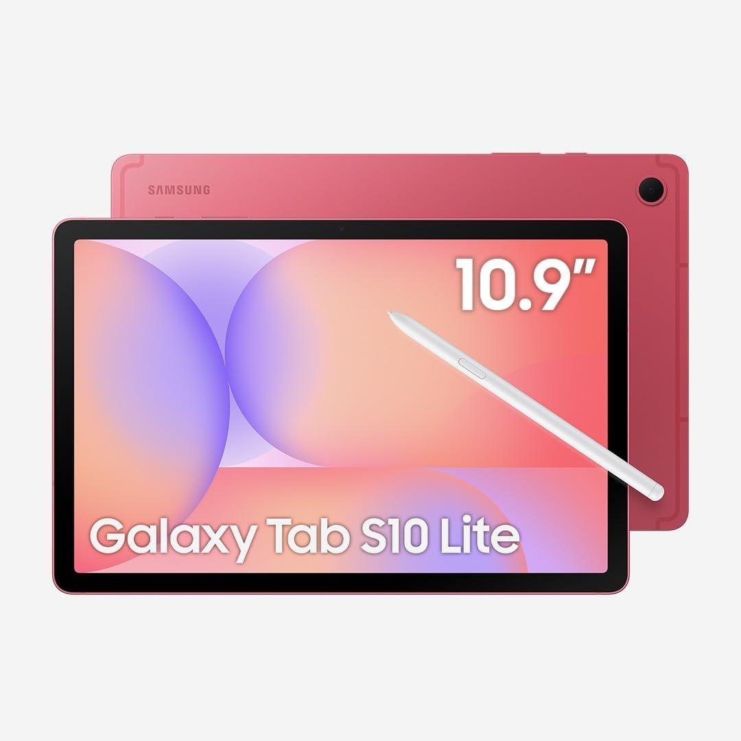 Galaxy Tab S10 Lite, 128GB, Tela 10.9", WIFI, Vermelho 🛒