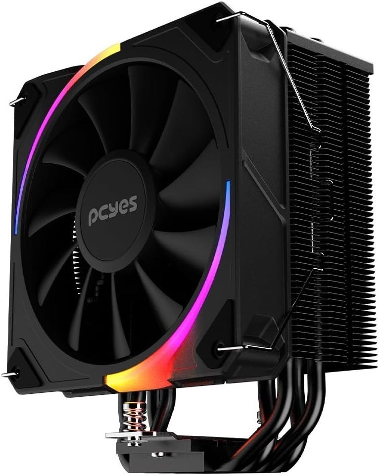 Aircooler Pcyes Frost Pulse Argb White Ghost 🛒