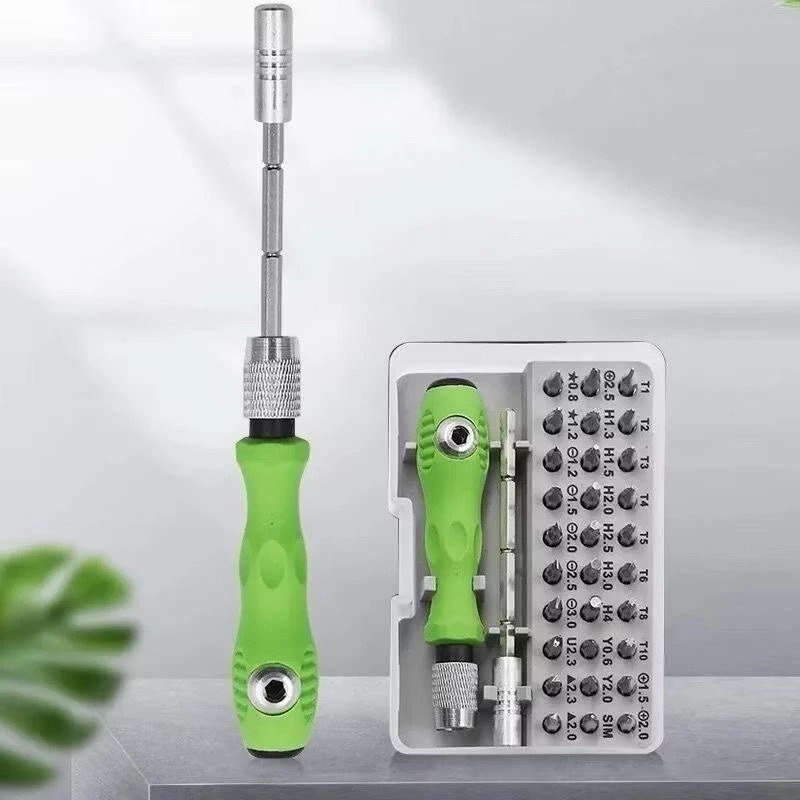 Conjunto Kit de Chaves de Precisão 32 Peças Multiuso Ferramentas Reparo Manual 🛒
