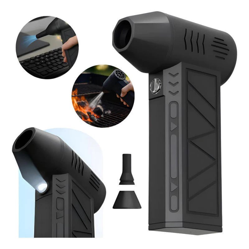 Soprador De Ar Turbo 130000 Rpm Sem Fio Portátil 🛒