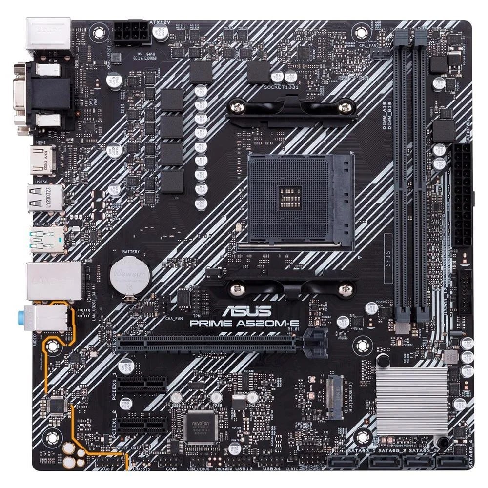 Placa-Mãe ASUS Prime A520M-E 🛒