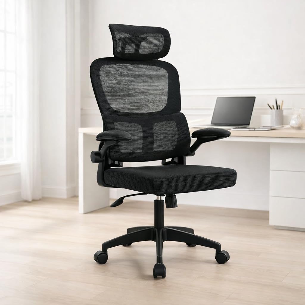 Cadeira de Escritório Ergonômica Suporte Lombar 🛒