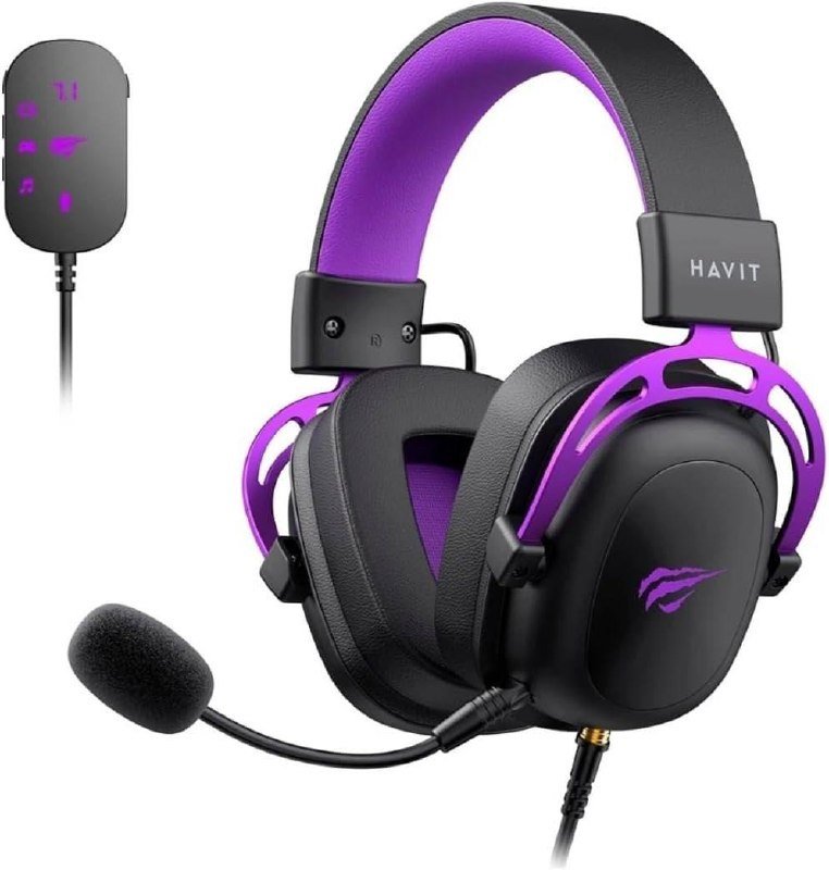 Headset Gamer Havit Gamenote H2002C + U Adaptador USB 7.1 🎧