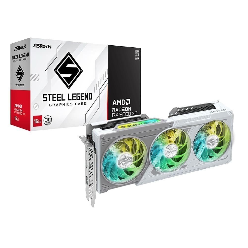 Placa De Video Asrock RX 9060 XT Sl 16Go 🛒