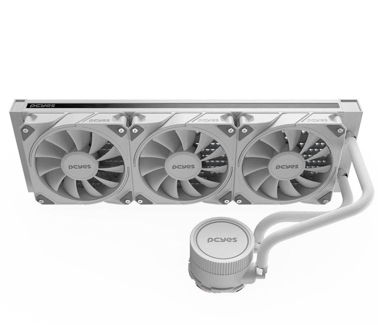 WATER COOLER SANGUE FRIO 3 WHITE GHOST 360MM 🛒