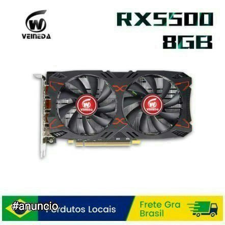 Placa de Vídeo Veineda RX5500 8GB GDDR6 🛒