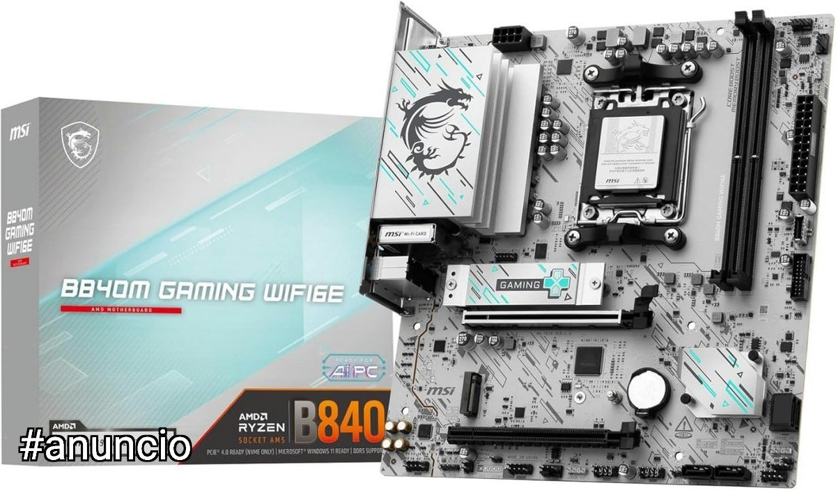 Placa Mãe MSI B840M GAMING WIFI6E 🛒