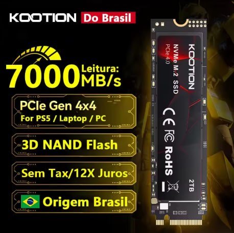 KOOTION SSD Nvme M2 1TB 2TB 4TB Gen4 NMVE 🛒