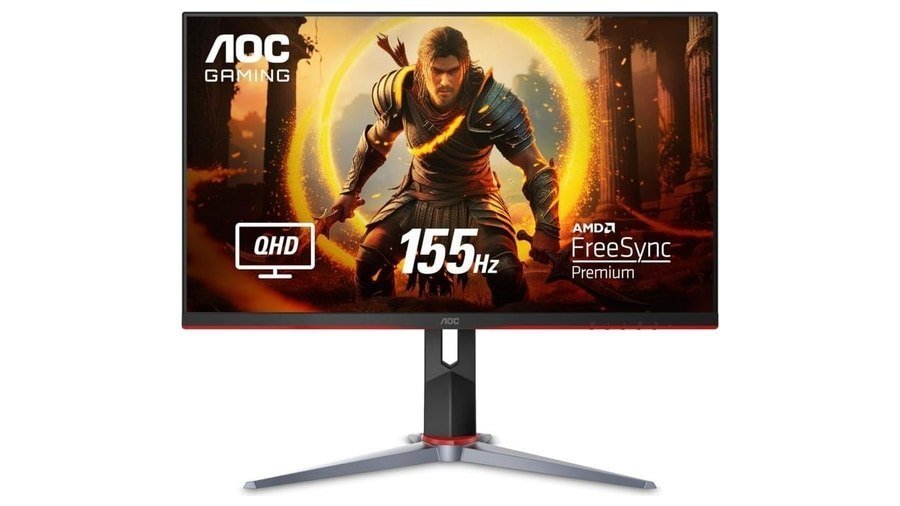 Monitor Gamer AOC HERO QUAD 27" 155Hz QHD 1440p 1ms AMD FreeSync Q27G2 🛒