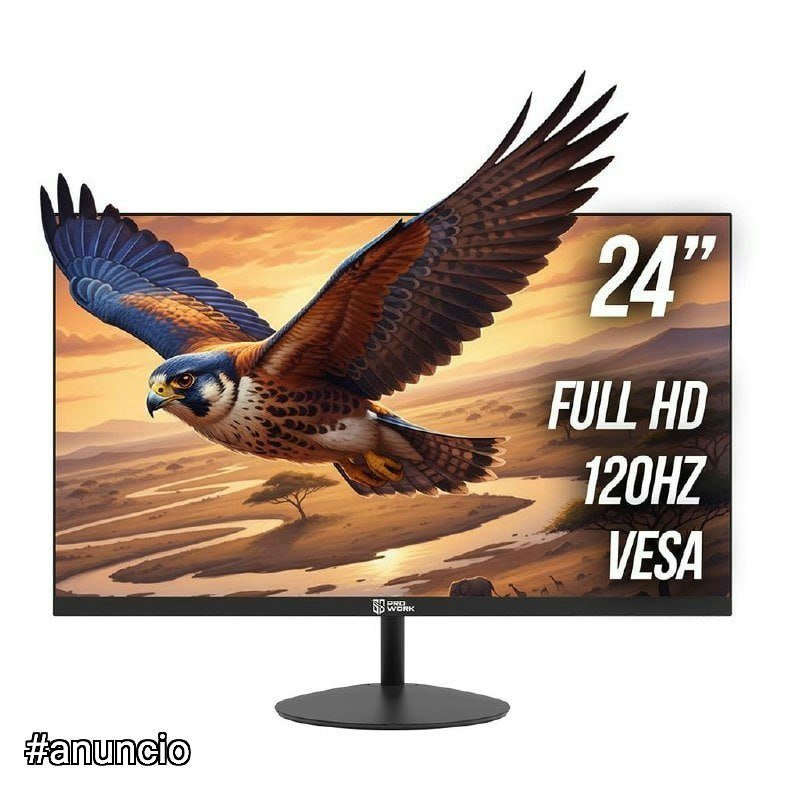 Monitor Safe Gamer ProWork 23,8" FHD 120Hz HDMI VGA Preto - MO024 🛒