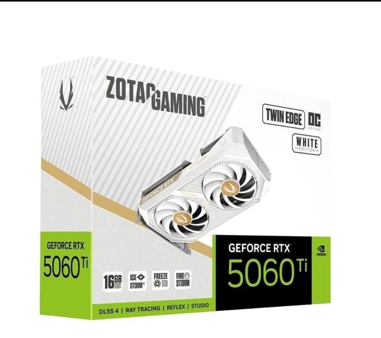Zotac RTX 5060 Ti 16gb Twin Edge Oc White 🛒