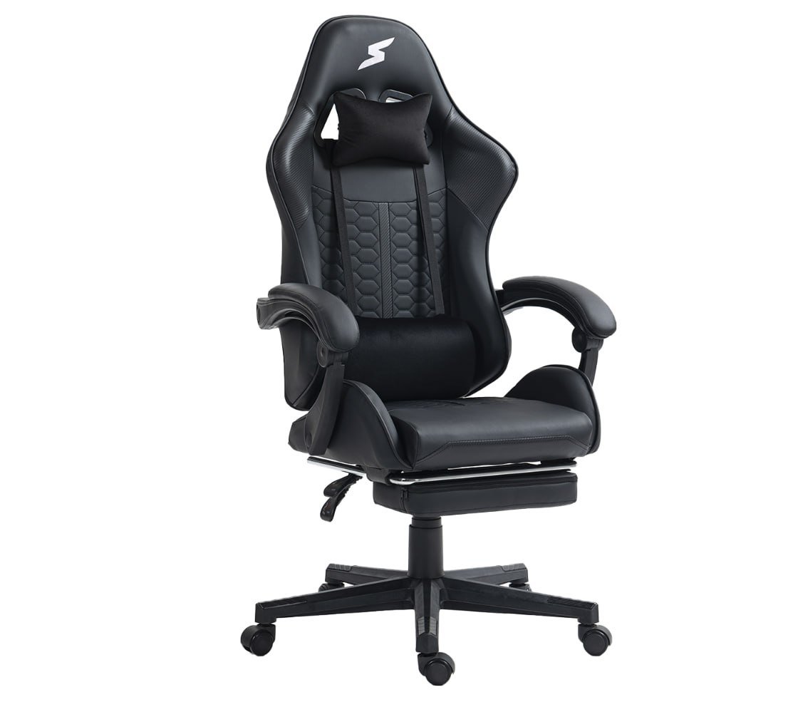 Cadeira Gamer SuperFrame Rocket, Reclinável, Preto 🛒