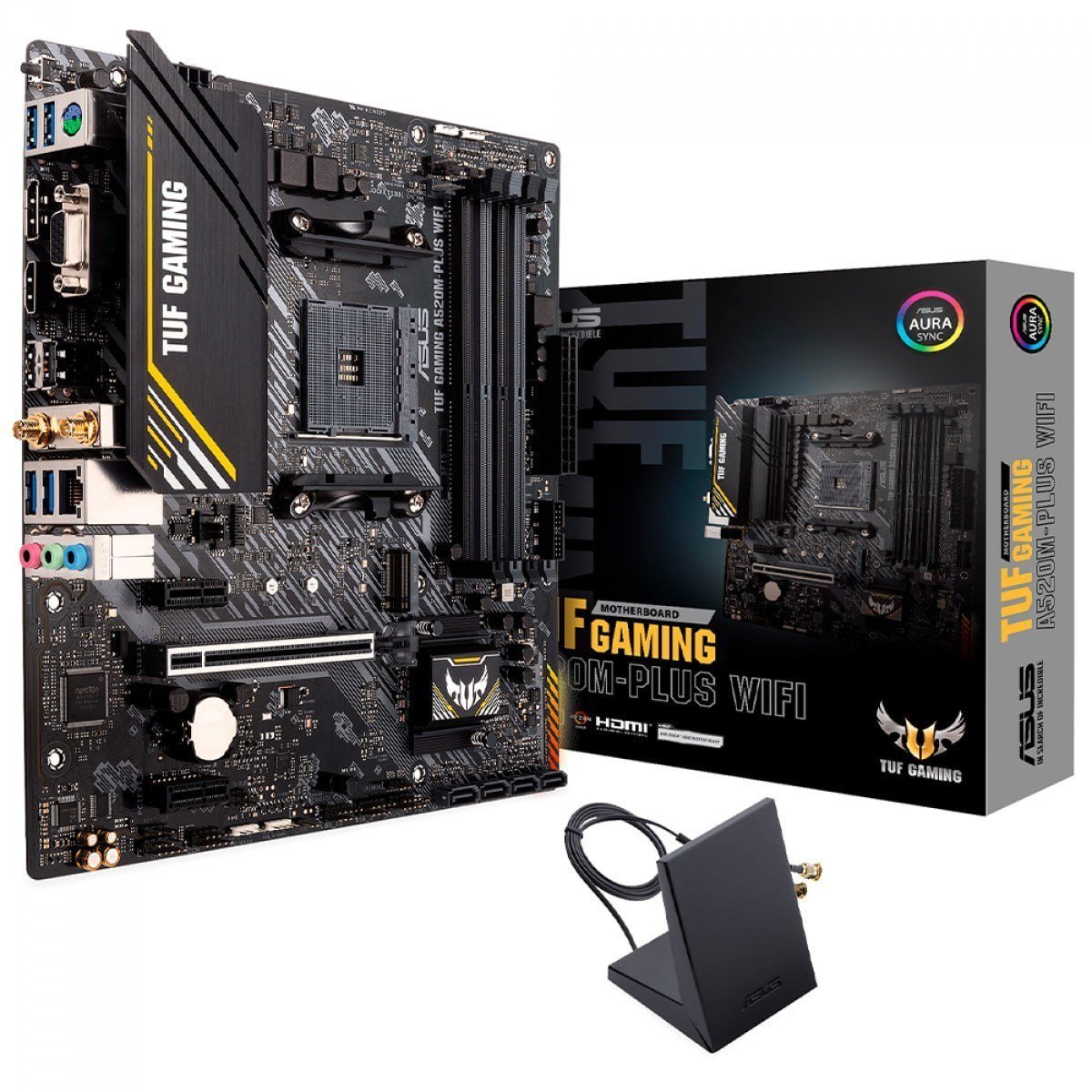 Placa-Mãe Asus TUF Gaming A520M-Plus WIFI 🛒
