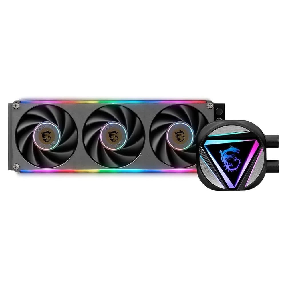 Water Cooler MSI MAG Coreliquid C360 V2, ARGB, 360mm, Intel e AMD, Preto 🛒