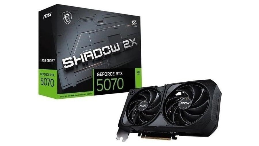 MSI Geforce RTX 5070 12G Shadow 2X OC 🛒