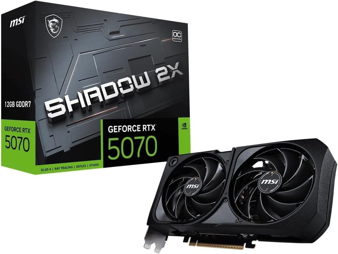 MSI GeForce RTX 5070 12G SHADOW 2X OC 🛒