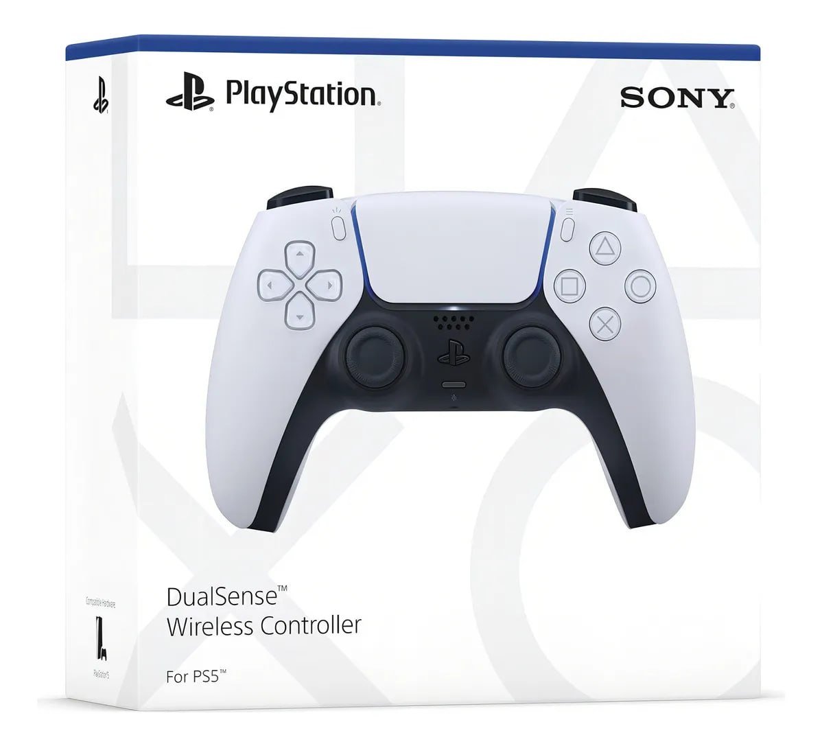 Controle Joystick Sem Fio Sony Playstation Dualsense Branco 🎮