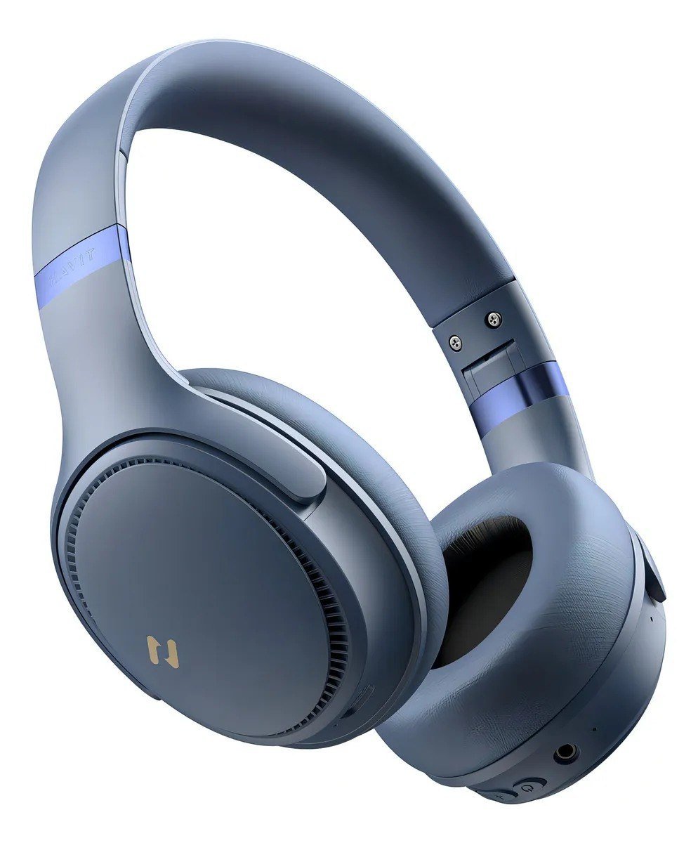 Headphone Havit H630bt Bluetooth 5.3 On-ear 3D 55h 🎧
