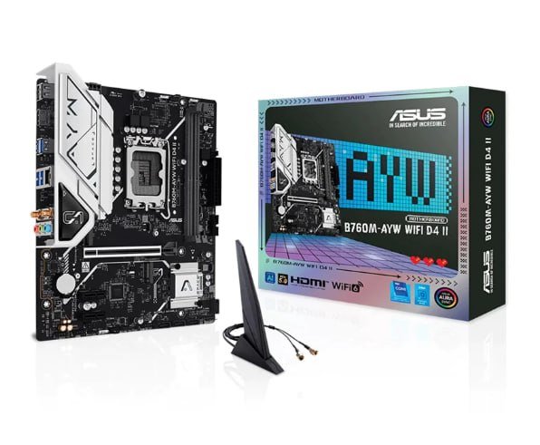 Placa-Mãe ASUS B760M-AYW WIFI D4 II 🛒