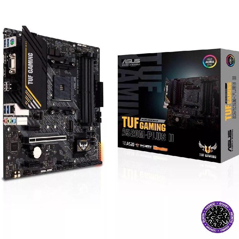 Placa Mãe Asus Tuf Gaming A520m-plus II 🛒