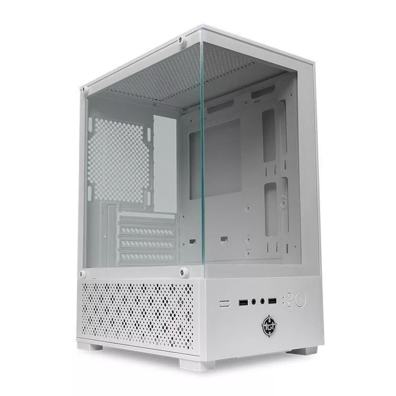 Gabinete Gamer TGT Legion, Mini-Tower, Lateral de Vidro, Branco 🛒