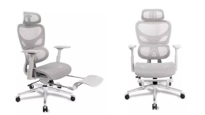 Cadeira Office Zinnia Montreal SL, Cinza 🛒