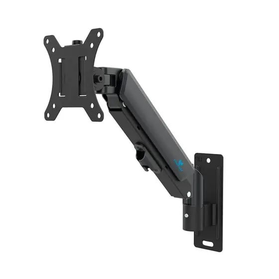 Suporte de Parede Articulado para Monitor de 17" a 32" Ergofirst, Ajuste com Pistão a Gás, Preto G16-111 🛒
