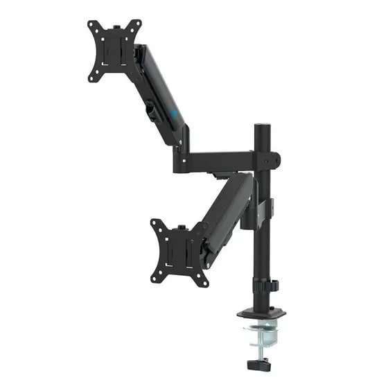 Suporte de Mesa Articulado para 2 Monitores Ergofirst G16-C024P 🛒