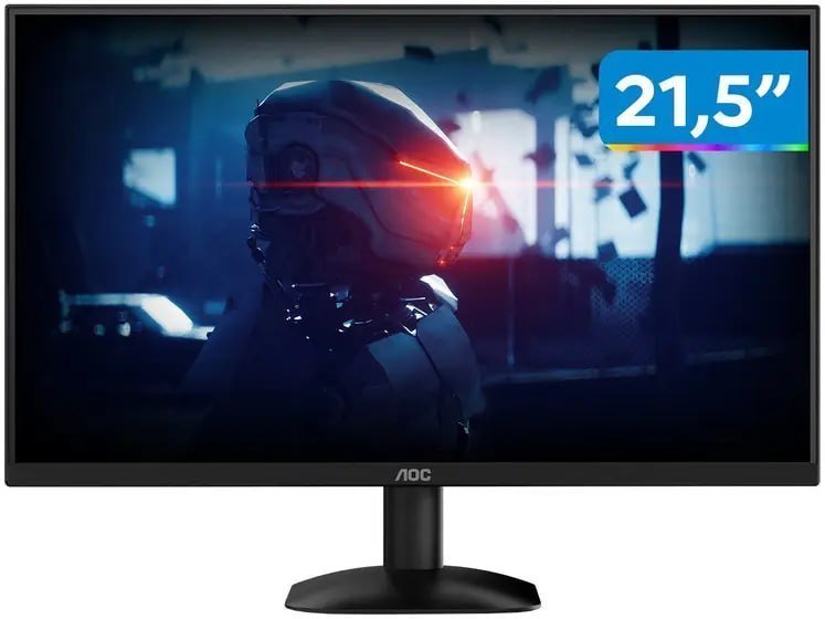 Monitor Gamer AOC 21,5" Full HD 120Hz 1ms 🛒