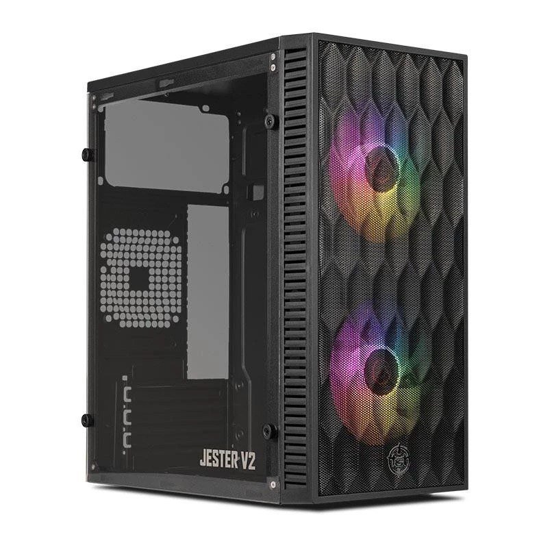 Gabinete Gamer TGT Jester V2 Rainbow Mini-Tower Lateral de Acrilico 🛒