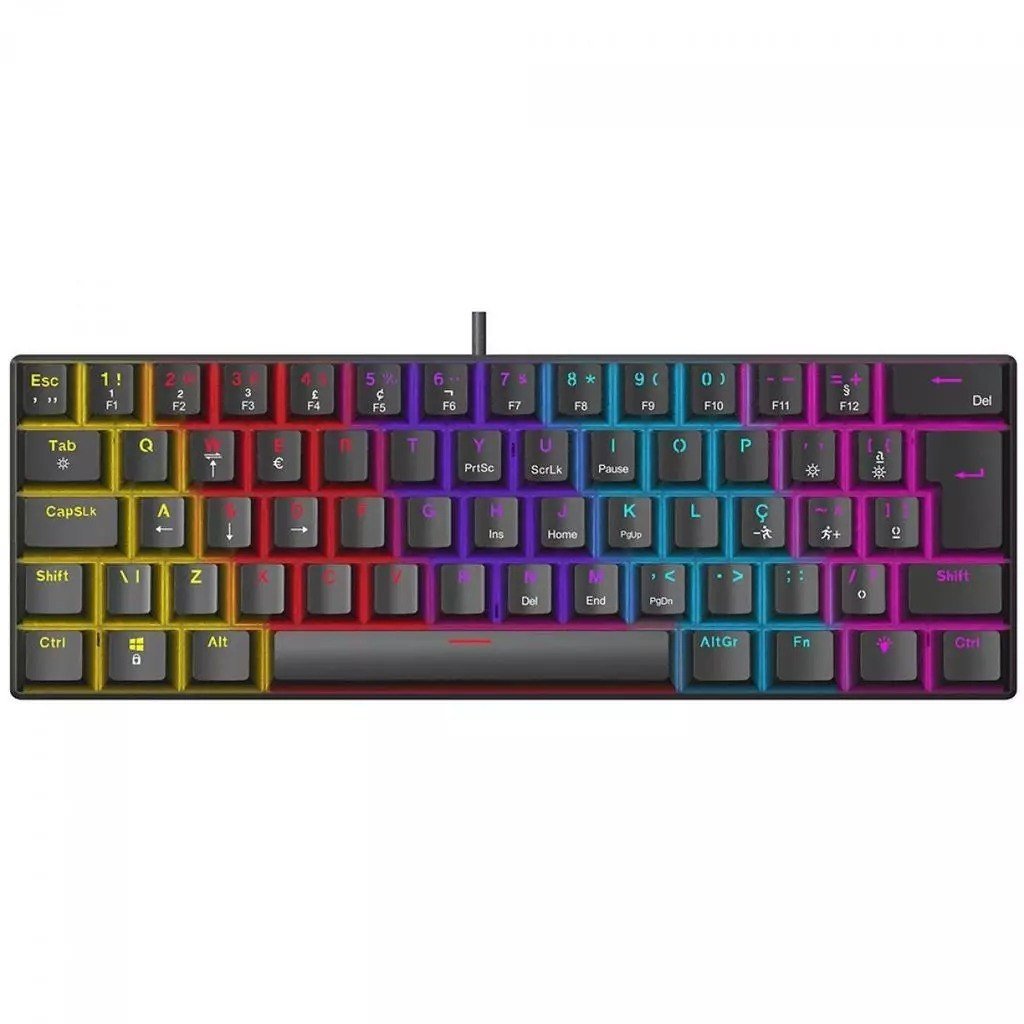 Teclado Mecânico Gamer Ninja Leap 60% 🛒